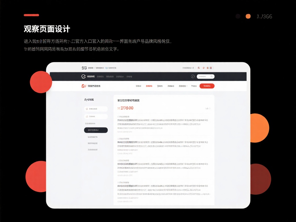 观察页面设计：进入链接后，官方入口的页面设计通常与